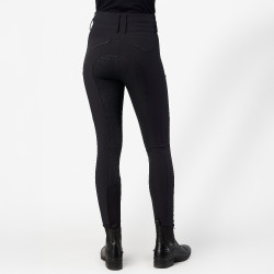 Calças de equitação Euro-Star Aurelle FullGrip Schoeller SL mulher