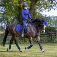 Tapete LeMieux Suede Dressage Square Azul Benetton