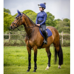 Tapete LeMieux Suede GP Square Azul tinta