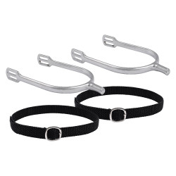 Esporas masculinas Imperial Riding Basic 20 mm quadrada