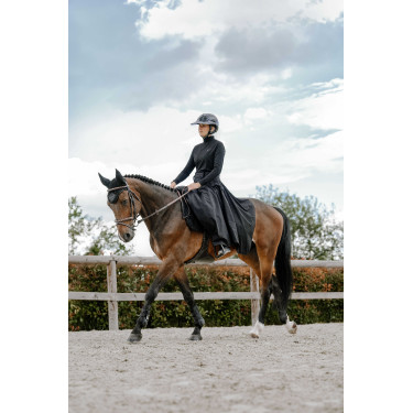 Saia Je t'aime Equithème EQ-Joelle mulher Preto Saia Je t'aime Equithème EQ-Joelle mulher Preto
