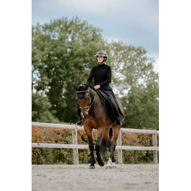 Saia Je t'aime Equithème EQ-Joelle mulher Preto Saia Je t'aime Equithème EQ-Joelle mulher Preto