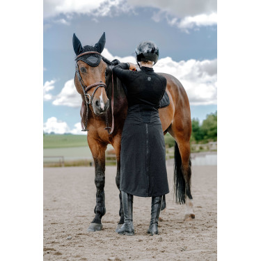 Saia Je t'aime Equithème EQ-Jess mulher Preto