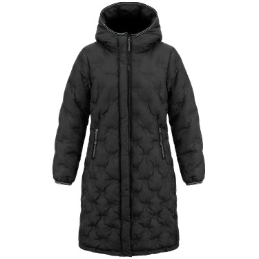 Casaco acolchoado Je t'aime Equithème EQ Doris mulher Preto