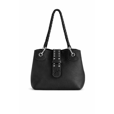 Mala equestre em couro Pénélope Zabelia cognac Mala equestre em couro Pénélope Zabelia cognac