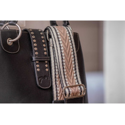 Mala equestre em couro Pénélope Zabelia cognac Mala equestre em couro Pénélope Zabelia cognac