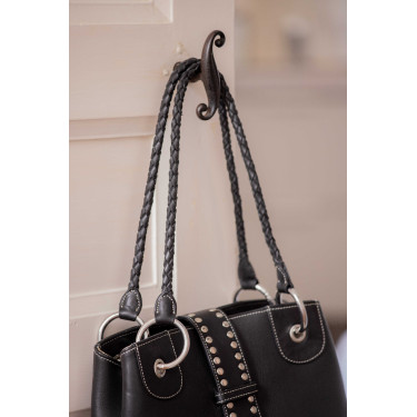 Mala equestre em couro Pénélope Zabelia cognac Mala equestre em couro Pénélope Zabelia cognac