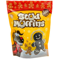 Guloseimas Stud Muffins de pão de especiarias