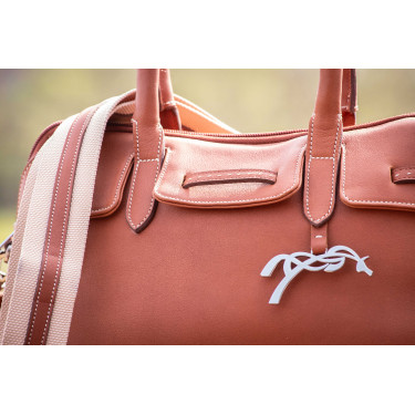Bolsa de mão equestre Maëlys PM em couro Bolsa de mão equestre Maëlys PM em couro