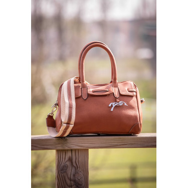 Bolsa de mão equestre Maëlys PM em couro Bolsa de mão equestre Maëlys PM em couro