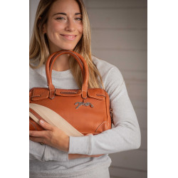 Bolsa de mão equestre Maëlys PM em couro Bolsa de mão equestre Maëlys PM em couro