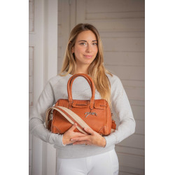 Bolsa de mão equestre Maëlys PM em couro Bolsa de mão equestre Maëlys PM em couro