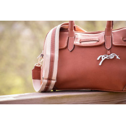 Bolsa de mão equestre Maëlys PM em couro Bolsa de mão equestre Maëlys PM em couro