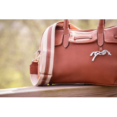 Bolsa de mão equestre Maëlys PM em couro Bolsa de mão equestre Maëlys PM em couro