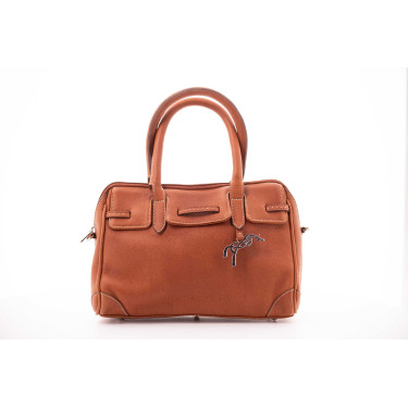 Bolsa de mão equestre Maëlys PM em couro Bolsa de mão equestre Maëlys PM em couro