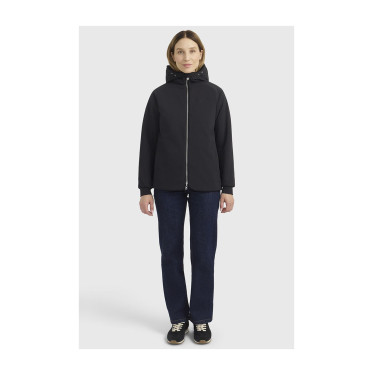 Colete equitação reversível Harcour polar feminino
