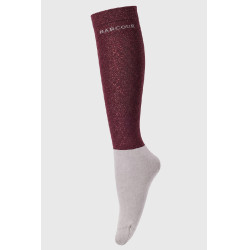 Meias de equitação Harcour Vaela com brilhos – pack x2