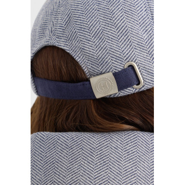 Boné de equitação Harcour unissex – ajuste 54/58 cm