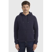 Hoodie equitação homem Harcour Connor com zíper