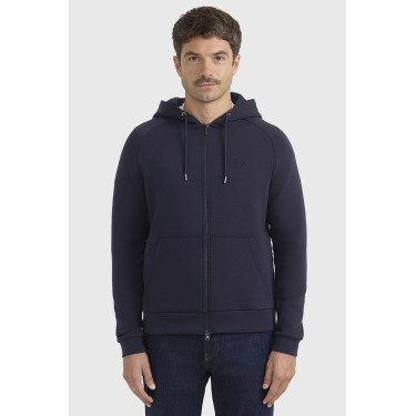 Hoodie equitação homem Harcour Connor com zíper Hoodie equitação homem Harcour Connor com zíper