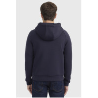 Hoodie equitação homem Harcour Connor com zíper