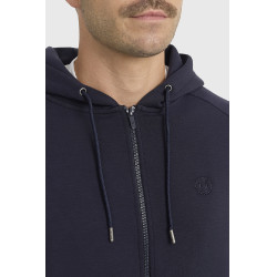 Hoodie equitação homem Harcour Connor com zíper Hoodie equitação homem Harcour Connor com zíper
