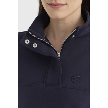 Moletom equestre 1/2 zip Harcour Cassandre | Equi-Clic Moletom equestre 1/2 zip Harcour Cassandre | Equi-Clic
