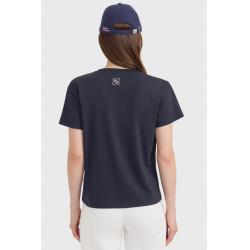T-shirt de equitação Harcour x Cashmere mulher
