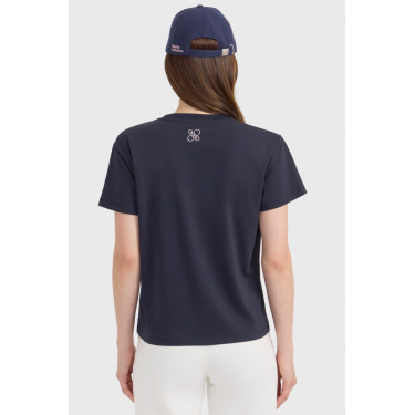 T-shirt de equitação Harcour x Cashmere mulher
