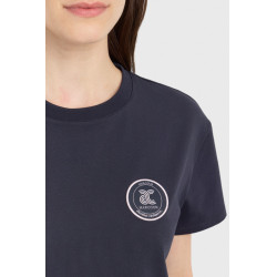 T-shirt de equitação Harcour x Cashmere mulher