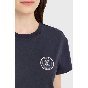 T-shirt de equitação Harcour x Cashmere mulher
