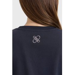 T-shirt de equitação Harcour x Cashmere mulher