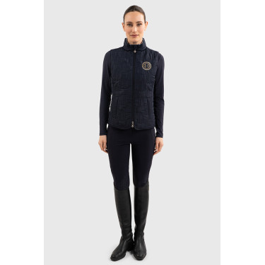 Colete sem mangas Harcour Quickstara Reversível Feminino CSIO La Baule Marinho / marinharia céu Azul-marinho Colete sem mangas Harcour Quickstara Reversível Feminino CSIO La Baule Marinho / marinharia céu Azul-marinho