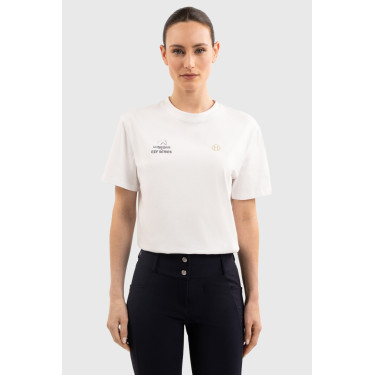 T-shirt de Equitação Unissex EEF x Harcour em Algodão T-shirt de Equitação Unissex EEF x Harcour em Algodão