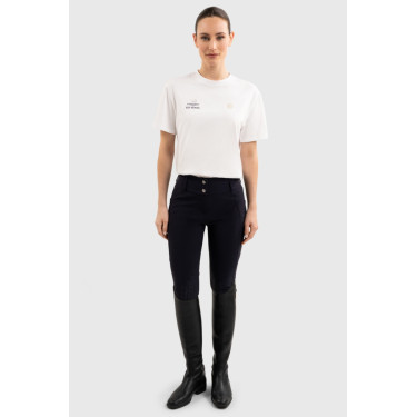 T-shirt de Equitação Unissex EEF x Harcour em Algodão T-shirt de Equitação Unissex EEF x Harcour em Algodão