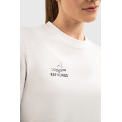 T-shirt de Equitação Unissex EEF x Harcour em Algodão T-shirt de Equitação Unissex EEF x Harcour em Algodão