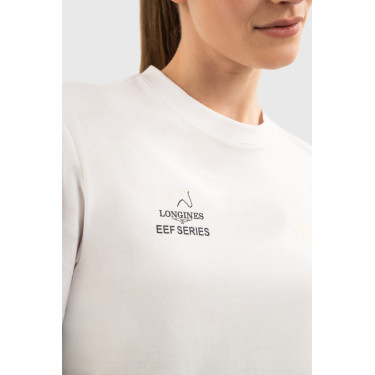 T-shirt de Equitação Unissex EEF x Harcour em Algodão T-shirt de Equitação Unissex EEF x Harcour em Algodão