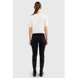 T-shirt de Equitação Unissex EEF x Harcour em Algodão T-shirt de Equitação Unissex EEF x Harcour em Algodão