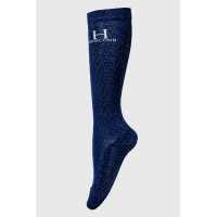 Meias com brilhantes Harcour Happy, conjunto de 2 Marinho Azul-marinho