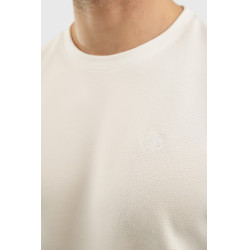 T-shirt Harcour Titouan homem Branco T-shirt Harcour Titouan homem Branco