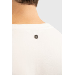 T-shirt Harcour Titouan homem Branco T-shirt Harcour Titouan homem Branco