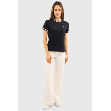 T-shirt Harcour Belsara mulher Marinho Azul-marinho T-shirt Harcour Belsara mulher Marinho Azul-marinho