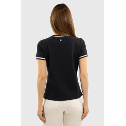 T-shirt Harcour Belsara mulher Marinho Azul-marinho T-shirt Harcour Belsara mulher Marinho Azul-marinho