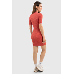 Vestido polo equestre Harcour Brigitte mulher Vestido polo equestre Harcour Brigitte mulher