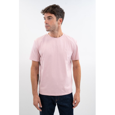 T-shirt SG x Harcour Lucky de mangas curtas Peônia Rosa T-shirt SG x Harcour Lucky de mangas curtas Peônia Rosa