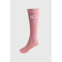 Meias SG x Harcour Venard Peônia Rosa