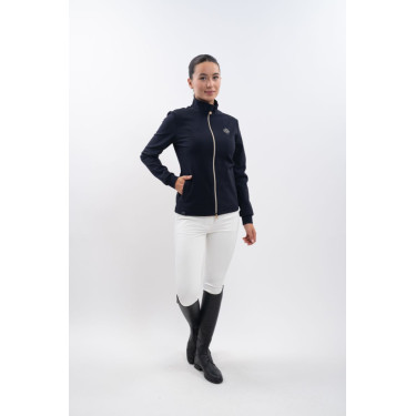Casaco Harcour x Versailles Bernadette Marinho Azul-marinho