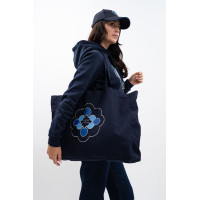 Saco tote Harcour x Versailles Leonor Marinho Azul-marinho