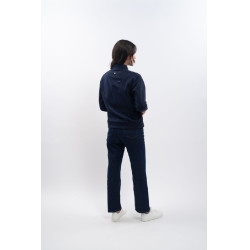 Casaco com fecho Harcour x Versailles Louise Marinho Azul-marinho
