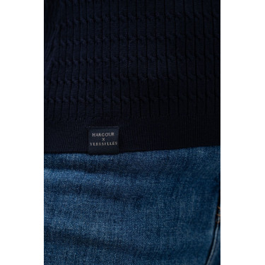 Camisola equitação V decote Harcour x Versailles Camisola equitação V decote Harcour x Versailles